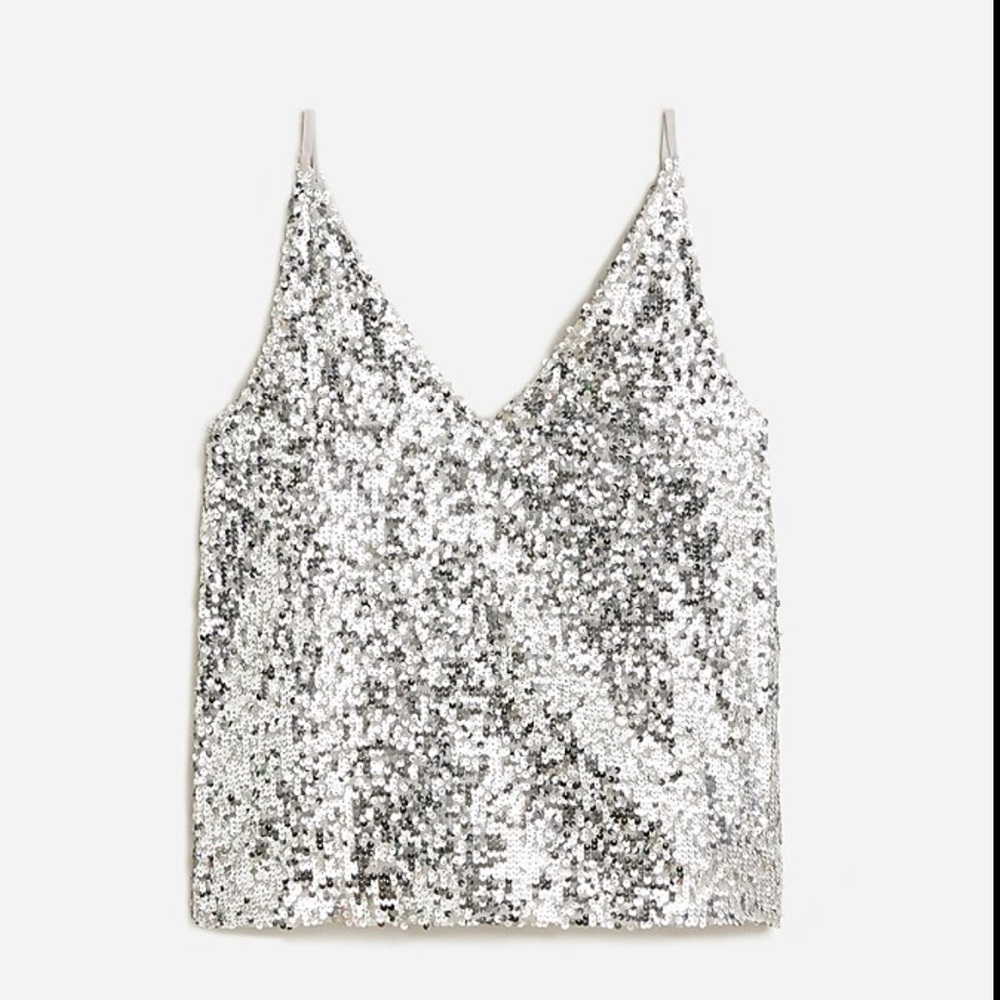 J. Crew Sequin Tank